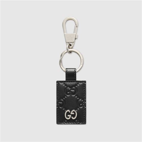 fake gucci key chain|Gucci signature key ring.